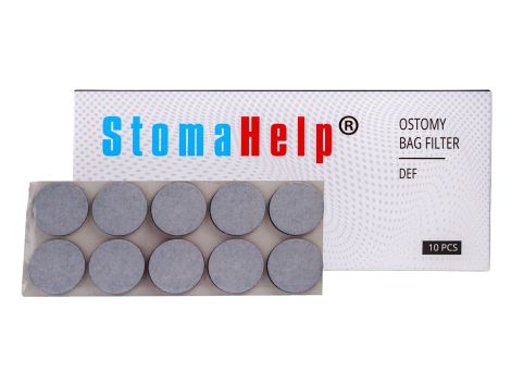 StomHelp Фильтр для калоприёмника, 10 шт, SH5090