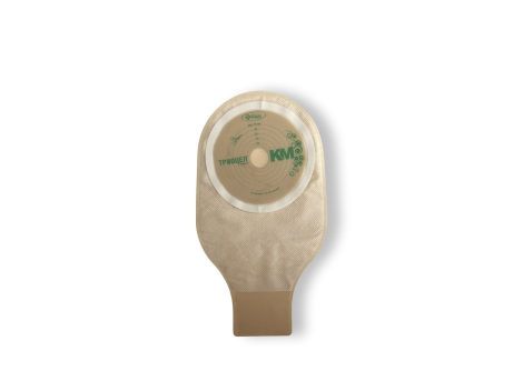 Триоцел-КМ Однокомпонентный калоприёмник, дренируемый, непрозрачный, 20-70 мм, ТРЦ-КМ