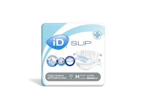 iD Slip Basic Подгузники для взрослых, размер M, 1 шт