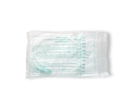 CitrusMed Мочеприемник прикроватный, Т-клапан, 2000мл, UB2000TV