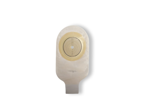 Coloplast Однокомпонентный калоприемник, дренируемый, прозрачный, вырезаемое отверстие 10-70 мм, 17455