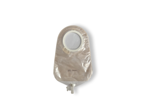 Coloplast Двухкомпонентный уростомный мешок, дренируемый, прозрачный, фланец 60 мм, 17639