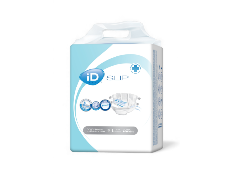 iD Slip Basic Подгузники для взрослых, размер L, 1 шт