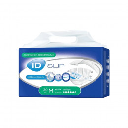 Подгузники для взрослых iD SLIP M 30 шт. 