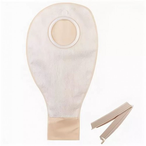 BBraun Almarys Twin+ drainable pouches transparent Илео, прозрачный дренируемый мешок, фланец 40 мм (037840RU)