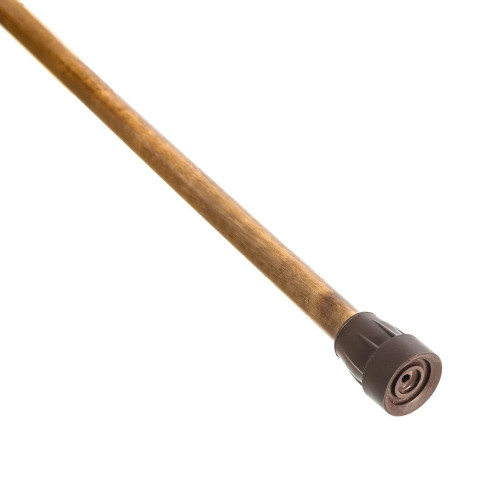 Трость деревянная с пластмассовой ручкой 750
